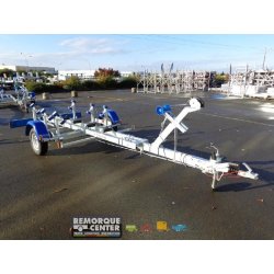 Porte bateau – remorque cassante - SW655 - PTAC : 900Kg - 1 essieu - Sun Way