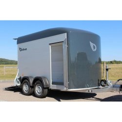 Roadster 500 - Remorque fourgon aluminium Debon - 2000 kg - Suspension Pullman 2 et seuil de chargement abaissé