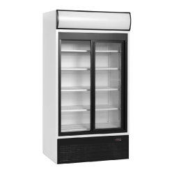 Vitrine réfrigérée 2 portes coulissantes Tefcold FSC1000S