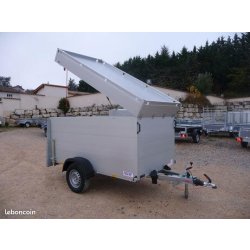 Remorque fourgon - Aluminium - GTB VT2 Anssems