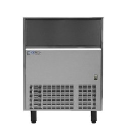 Ice Tech machine à glaçons professionnelle acier inoxydable 930 x 565 x 915 mm SS 135 - eau - R290 réf 21591U argenté - argenté inox 21591U