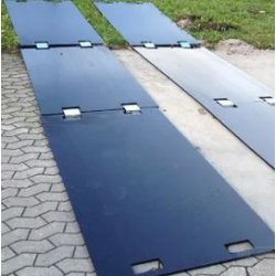 Plaques de roulage en plastique - Résistant aux UV - Conception légère - PE500
