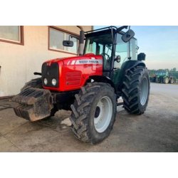 Tracteur agricole Massey Fergusson - Réf 37411 - Modèle MF 4445 - 85CV - 4 roues motrices - Année 2008