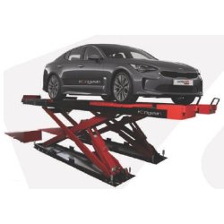 Pont élévateur à double ciseaux à encastrer - KN3642DT avec élévateur auxiliaire intégré et sécurité mécanique