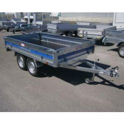 Remorque utilitaire TOLEDE 253x147x30 cm - 2 essieux - 500 kg PTAC