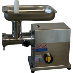 Hachoir à viande double coupe - 750W, débit 120 kg/h, fourni avec accessoires