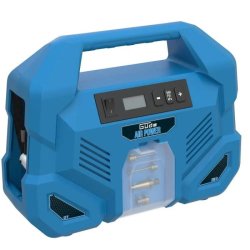 Compresseur airpower dual drive 12/230v - sans huile - set 5 pièces