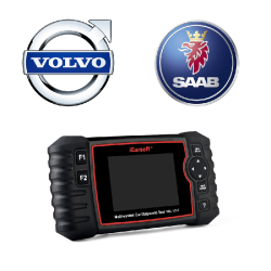 Valise diagnostic automobile iCarsoft VOL V2.0 - Compatibilité Volvo et Saab - Mises à jour gratuites et illimitées