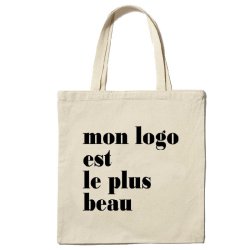 Tote Bag en coton - 100% personnalisable, écologique et durable - 38x42cm - Impression recto 1 ou 2 couleurs