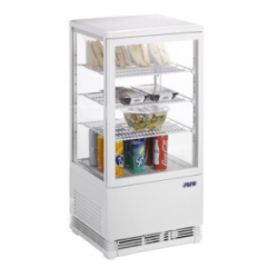 Mini vitrine réfrigérée 70L - modèle SC 70 - froid ventilé - température +2/+10°C - compresseur Zanussi