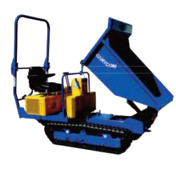 Mini-dumper sur chenilles IMER CC1000 - moteur Kubota D722 Diesel 15cv - 1000kg de charge utile