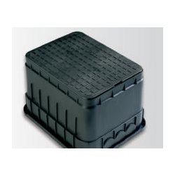 Regard Primeo sans fond - avec isolation - couvercle noir - 5 kg - 4.55 m x 3.55 m x 3 m