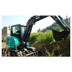 Mini-pelle 45V4 - moteur Kubota V2403-DI - 4,9 tonnes avec chenilles caoutchouc ou fer