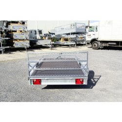 Remorque multi-usage américaine pour quad et transport d'engins - ERDE EXPERT PLC 251 - fabrication française