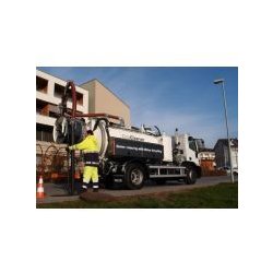 Citycleaner - Hydrocureur compact Kaiser - Débit jusqu’à 250 L/min, max. 200 bar - Système de recyclage et protection hivernale