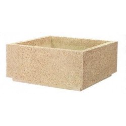 Jardinière en béton carrée - différentes dimensions et finitions disponibles