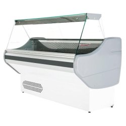 Vitrine réfrigérée avec service-arrière de 2,00 mètres - gaz écologique r290