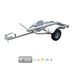 Châssis seul de porte-moto LIDER - 1 essieu - PTAC : 500 kg - 173 x 115 cm - Référence 34400E