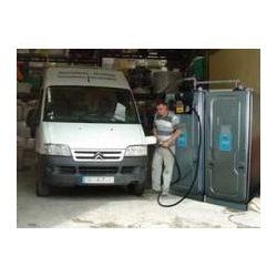 Station gasoil - volume 1000 L - utilisation intensive - cuve en acier galvanisé et PEHD