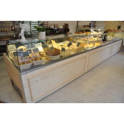 Vitrine de pâtisserie Cordoba 60 - marbre noir ou blanc - températures multiples
