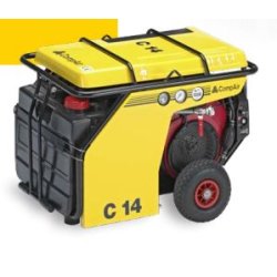 Compresseur mobile pour travaux de réparation/d'installation et  Chantiers extrêmement exigus  - Compair -  1m3 à 1.4m3