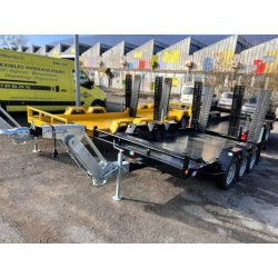 Moiroud TR3500 Remorque porte-engins 3,5T 3 essieux neuve MOIROUD