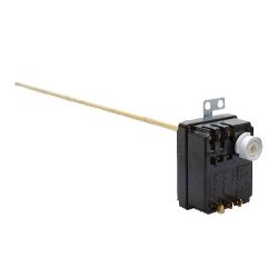 Thermostat triphasé bouton blanc 450mm pour chauffe-eau - ARISTON - 691600 - 096425