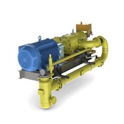 Compresseur à palettes type R - Cylindre en fonte, rotor inox et applications industrielles variées