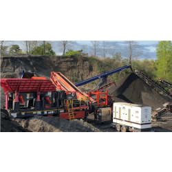 Concasseur à percussion polyvalent - UI310 HSI avec crible vibrant et Sandvik CI721 Prisec
