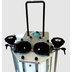 Aéro-Hydrogommeuse IBIX TWIN - Double cuves indépendantes pour traitement des surfaces - Pistolet de commande à distance