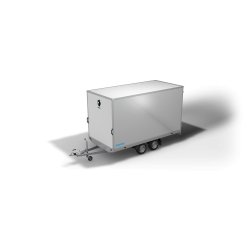 Sapphire H-2 - Remorque fourgon double essieu - Hapert - 2000 à 3500 kg - Formats 280x160x150 à 605x240x250
