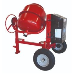 Bt280 R Bétonnières - Sirl - Capacité de la cuve 260 L - Structure renforcée et transmission par chaîne