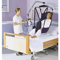Lève-personne compact facile à manoeuvrer pour positionner le patient - flamingo & flamingo