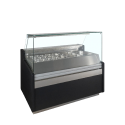 Vitrine réfrigérée SPID150 Noir TEFCOLD