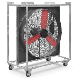 Brasseur d'air mobile sur châssis à roulettes électrique monophasé TTW 20000 - TROTEC - 1510001020