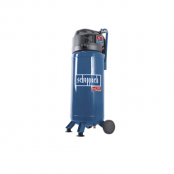 Compresseur vertical Scheppach 50L - 230V Mono 2CV - Sans huile, compact et facile à déplacer