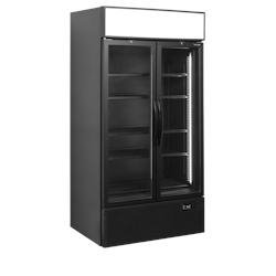 Tefcold Vitrine réfrigérée noire  FSC1000H BLACK - noir 34754
