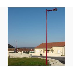 Mât d'éclairage public mirane 13 / en acier galvanisé