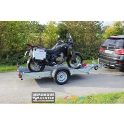 Remorque abaissable porte-moto et scooter - Yo Remorque - CCL6 - 246 x 100 cm - Référence CCL6