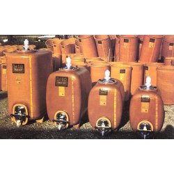 Cuves fermées horizontales Vibo R/RV - fibre de verre alimentaire - pour vinification et stockage