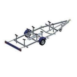 Porte voilier GALAXY G820/GS12V - PTAC : 1350Kg - 1 essieu - Référence G820V/GS12V