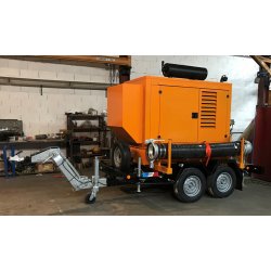 Groupe motopompe sur mesure - gamme GMP TP travaux publics : eaux claires et chargées jusqu'à 1000 m3/h - Devalle Eau et Force