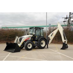 Tractopelle Terex 880 Elite - boîte powershift, commandes pilotées, 8,227 kg