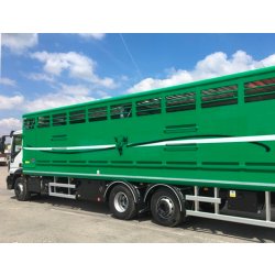 Bétaillère pour poids lourds - béthalu cargo 9m50 sur porteur ptc 22.5t