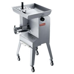 Diamond - Hachoir en inox N° 32, Ø 6 mm, 600 kg/h, piètement sur roues - réf. TMGD-32/CA - gris inox AKS-TMGD-32/CA