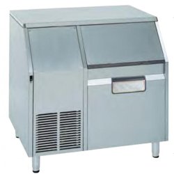Machine à glace en grains 175 kg - Synergies - Inox avec réservoir 60 kg et refroidissement air/eau