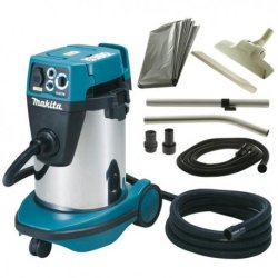 Aspirateur Makita de chantier et d'atelier classe M 32 litres 1050 Watt 220 mbars modèle VC3211MX1