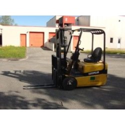 Chariot élévateur frontal électrique Caterpillar EP15KRT - 1500 Kg - Batterie neuve - Année 2003