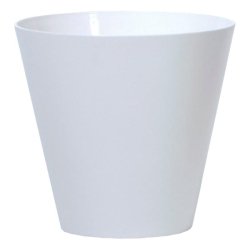 Prosperplast - Pot TUBUS 28,5 L - 40x40x37,3 cm, coloris Blanc - blanc plastique polypropylène ZA4012