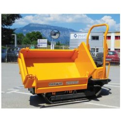 Dumper chenilles GIRABENNE 400/600 L - poids opérationnel 1100kg - disponible en location